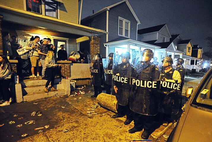 PHOTOS: Police in riot gear on UD campus