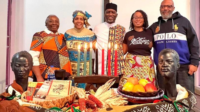 The Springfield City Wide Kwanzaa Celebration Committee will host a citywide Kwanzaa celebration from Dec. 26 to Jan. 1. In this photo is the committee from last year's celebration. Contributed