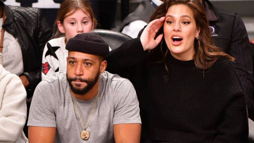 Ashley Graham and her husband, Justin Ervin, announced the birth of their first child Saturday.