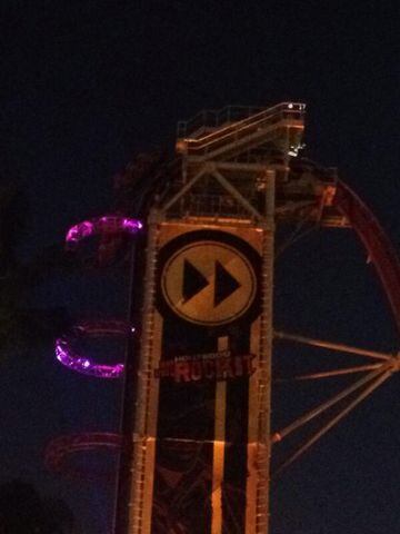 Universal Studios roller coaster ride