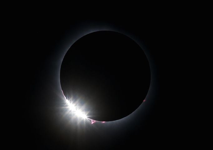 Total solar eclipse, taken from Butler County