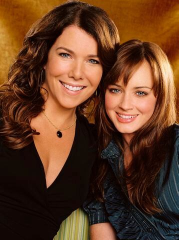 Lorelai and Rory from "Gilmore Girls"
