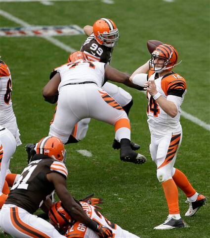 Scenes from Sunday's Browns victory over the Bengals