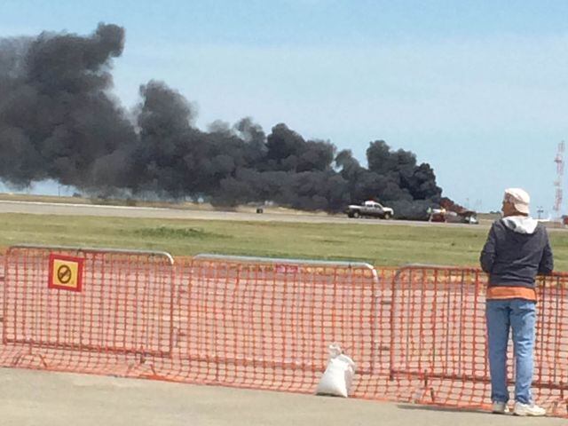 Travis AFB air show crash