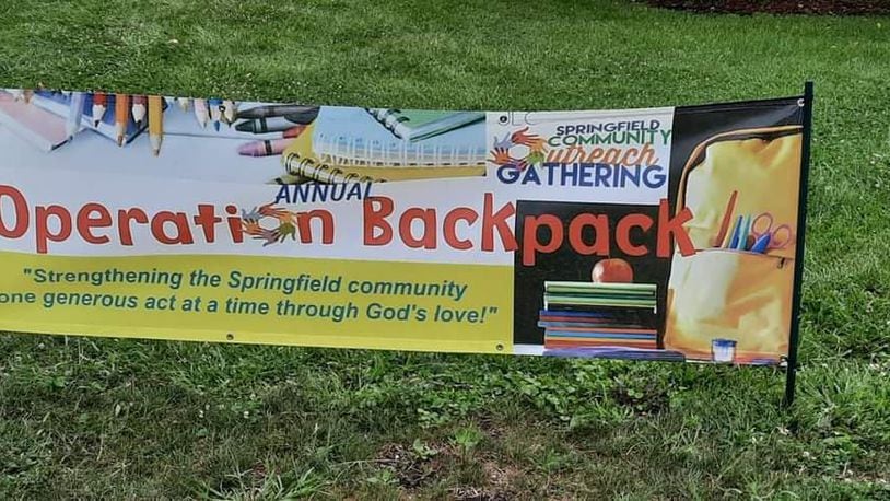 The annual Operation Backpack, held by JLC Springfield Community Outreach Gathering and Greater Grace Temple, will be held from 12 to 4 p.m. on Saturday, Aug. 13. Contributed