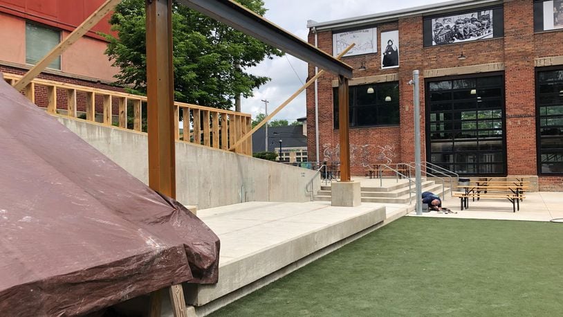 Mother Stewart’s Brewing Co. is adding a permanent outdoor stage that will see its first live performances this weekend in time for IndieCraft 2021. Photo by Brett Turner