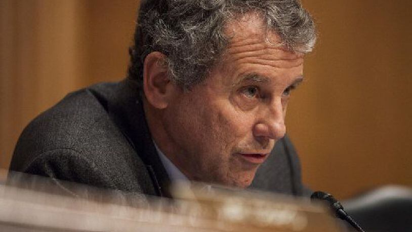 Sen. Sherrod Brown, D-Ohio, said after his first meeting with Donald Trump in the White House that the president vowed to push for a bipartisan tax bill that cuts taxes for the middle class.