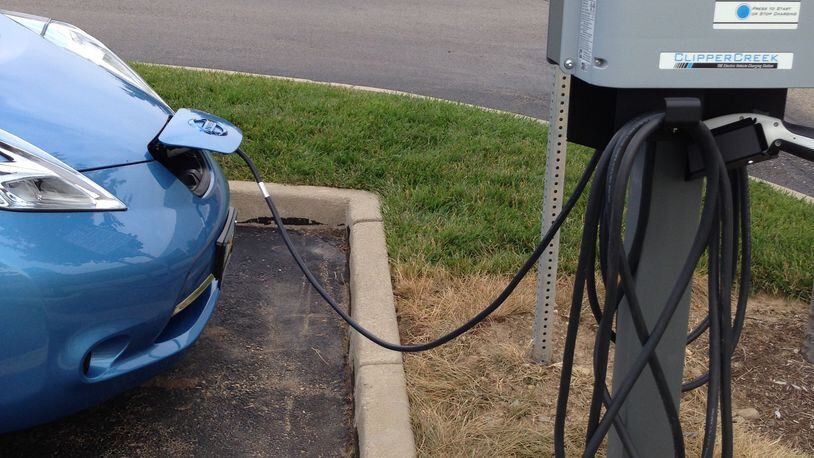 Electric car charger. CONTRIBUTED
