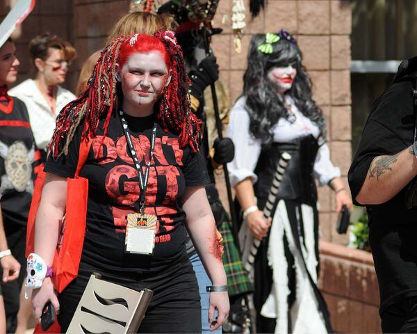 Zombie Walk at Spooky Empire's 2013 May-Hem