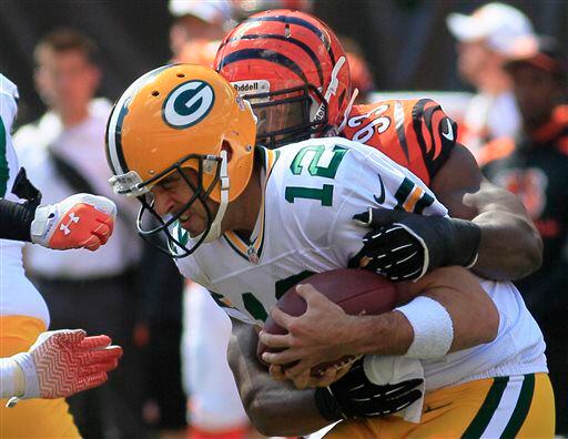 Scenes from the Bengals 34-30 win over the Packers