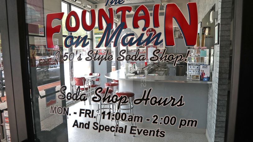 After 19 years, The Fountain on Main in the Bushnell Building is closing. BILL LACKEY/STAFF