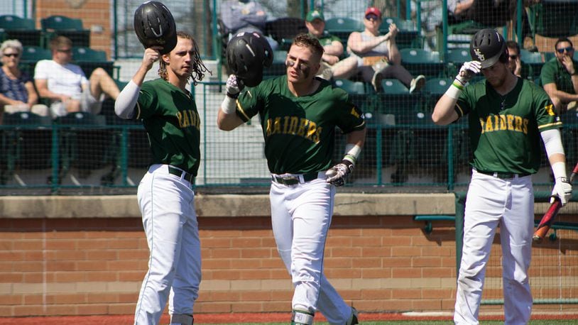 The Wright State baseball team clinched the Horizon League regular-season title over the weekend and will host the conference tournament May 23-26. ALLISON RODRIGUEZ/CONTRIBUTED PHOTO