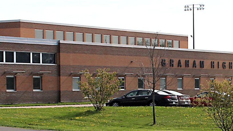 A prank call to Graham High School in Champaign County threatening violence has prompted officials to contact authorities. JEFF GUERINI/STAFF