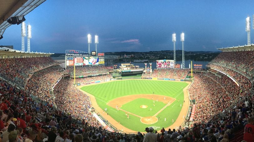 The Reds play the Cubs on Friday, June 28, 2019, at Great American Ball Park in Cincinnati.