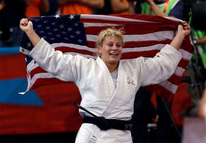 Kayla Harrison wins gold medal
