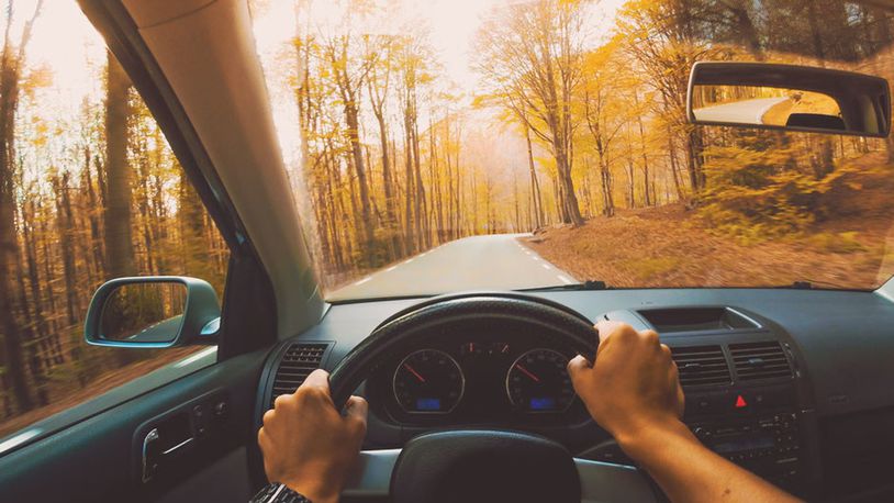 The changing leaves should remind you to change the way you drive. Watch out for these four fall driving hazards. Erie Insurance photo