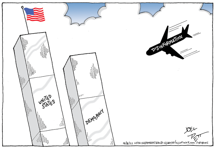 Week in cartoons: Texas abortion law, 9/11 anniversary and more