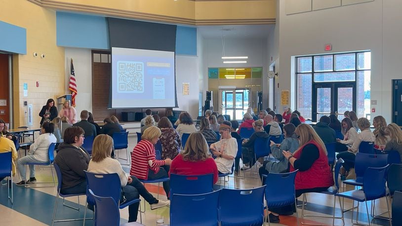 Clark-Shawnee Local School District staff participated in professional development and did a COPE simulation through Think Tank in the elementary school cafeteria. Contributed
