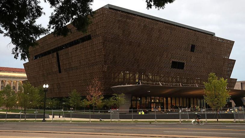 The Smithsonian National Museum of African American History and Culture is being celebrated with a Forever stamp issued by the USPS.