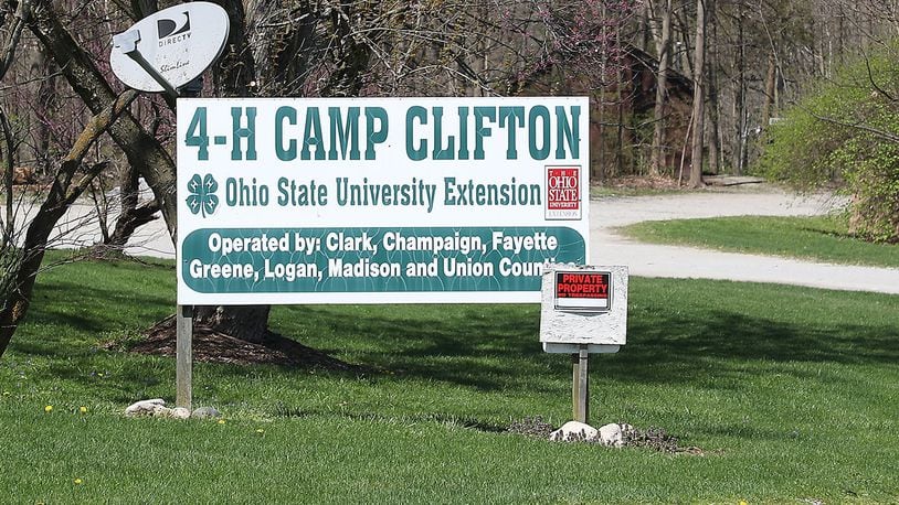 Camp Clifton was all quiet Tuesday and will remain the way as 4-H events are canceled due to the coronavirus pandemic. BILL LACKEY/STAFF