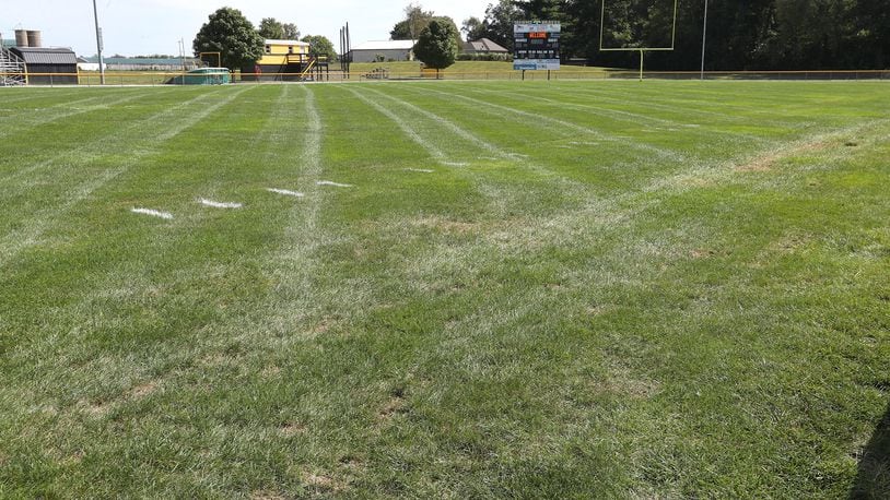 The Shawnee High School football field. BILL LACKEY/STAFF