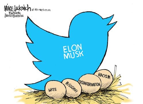 WEEK IN CARTOONS: Elon Musk and Twitter, Disney and more