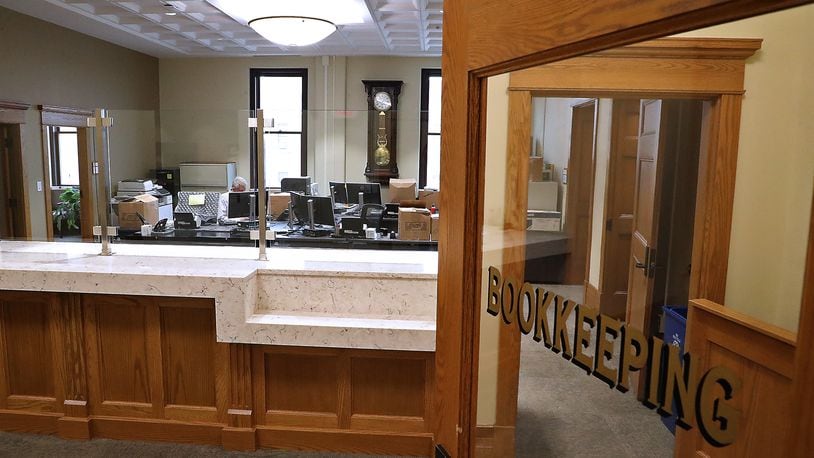 The new Clark County Auditor's office in the A.B. Graham Building. BILL LACKEY/STAFF
