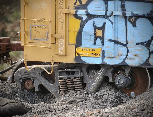 Clean up train derailed, Clark county