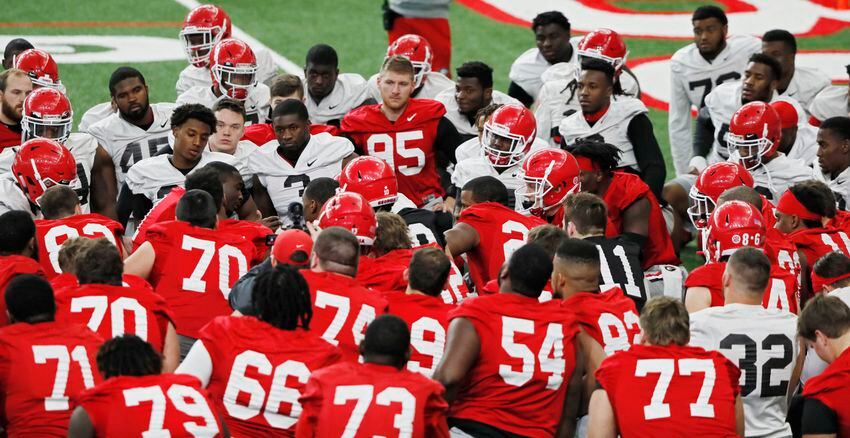 Photos: The scene as Georgia, Alabama prepare for national championship game
