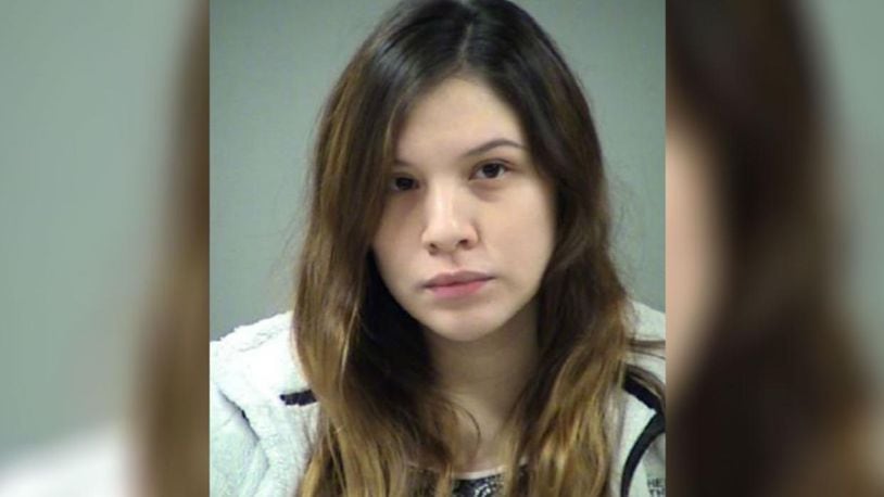 Adriana Luna, 26, is accused hacking into her ex-boyfriend's phone and posting nude photos of a woman he dated on Instagram.
