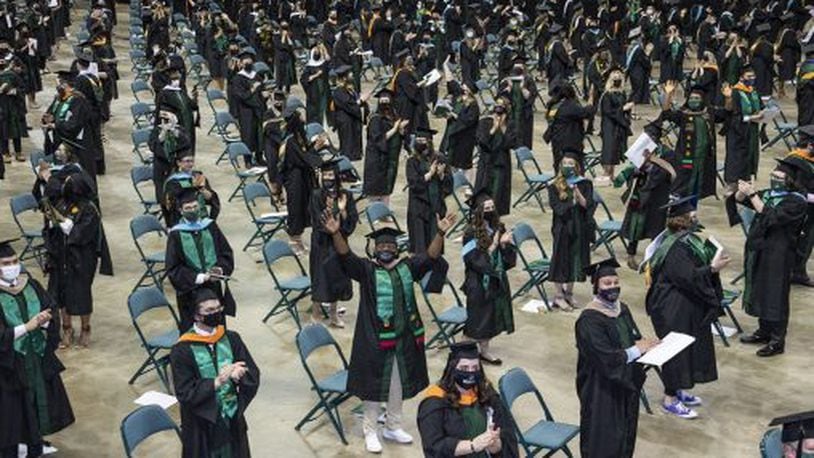 Wright State will hold commencement ceremonies in the Wright State Nutter Center for its Graduate School at 7 p.m. Dec. 10, and for undergraduate students at 10 a.m. Saturday, Dec. 11.