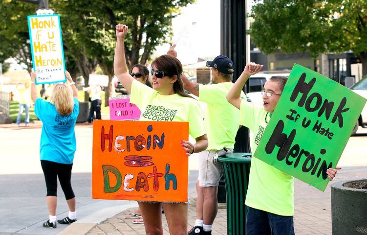 Photos from anti-heroin rallies in Butler Co.