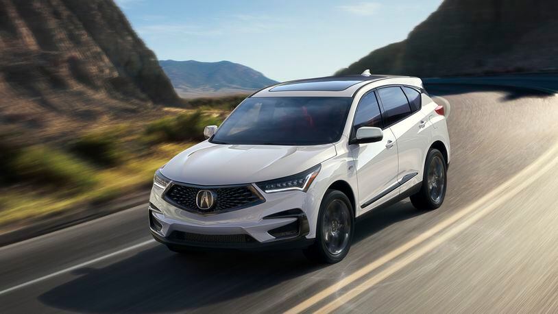 Acura unveiled the 2019 Acura RDX sport utility vehicle at a recent auto show. The vehicle is assembled at Honda’s East Liberty facility in Ohio./Honda photo