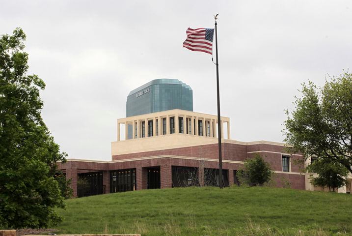 The 226,000-square-foot building houses the 43rd president's library, museum and policy institute, and opens to the public May 1, 2013.