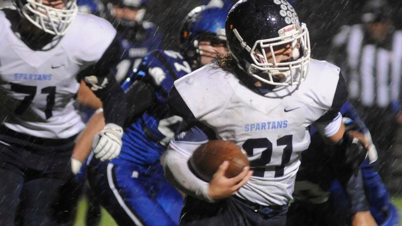 Valley View running back Collin Genslinger was first team D-IV All-Ohio. MARC PENDLETON / STAFF
