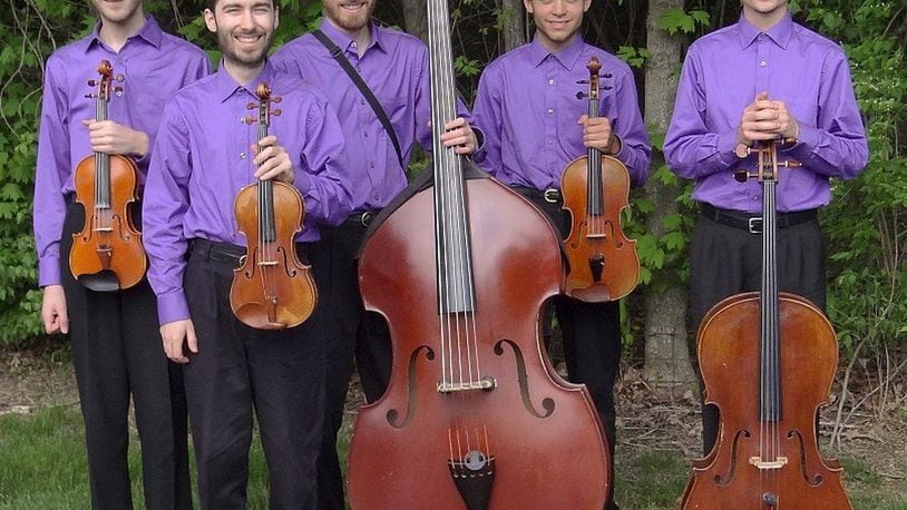 The Full Sound Chamber Group consists of five Loritsch brothers of Bellefontaine who form a string quintet of two violins, a viola, cello and double-bass. They have performed in the central Ohio area since 2010. Shalem Loritsch and Chesed Loritsch play violin, Chayah Loritsch the viola, Racham Loritsch the cello and Tsidqah Loritsch the double-bass/piano. CONTRIBUTED