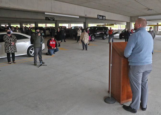 PHOTOS: Ribbon Cutting For New Parking Garage