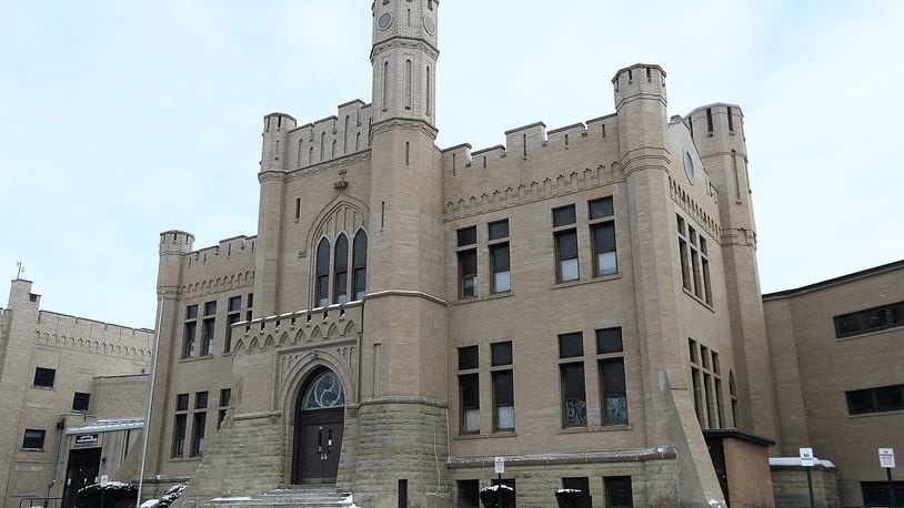 Urbana schools plan to keep the 120-year-old “castle” building standing, but have no plans for what to do with it. Bill Lackey/Staff