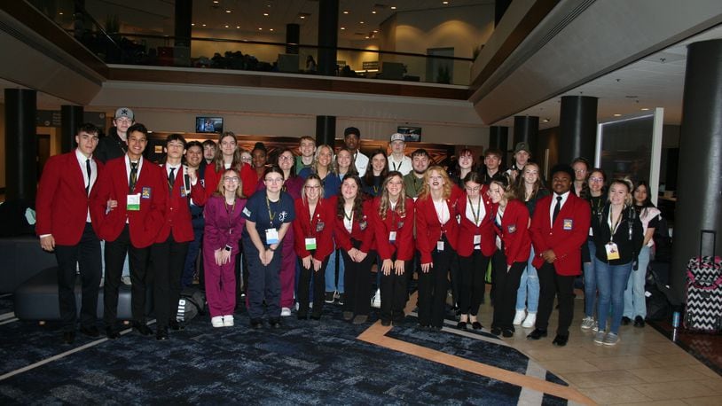 Springfield-Clark Career Technology Center (CTC) sent 37 students to the SkillsUSA State Championship. Contributed