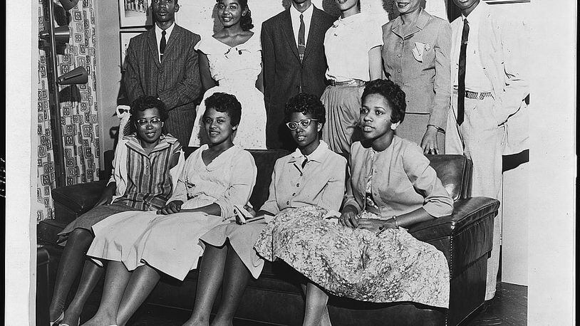 The Little Rock Nine. (Photo: Library of Congress)