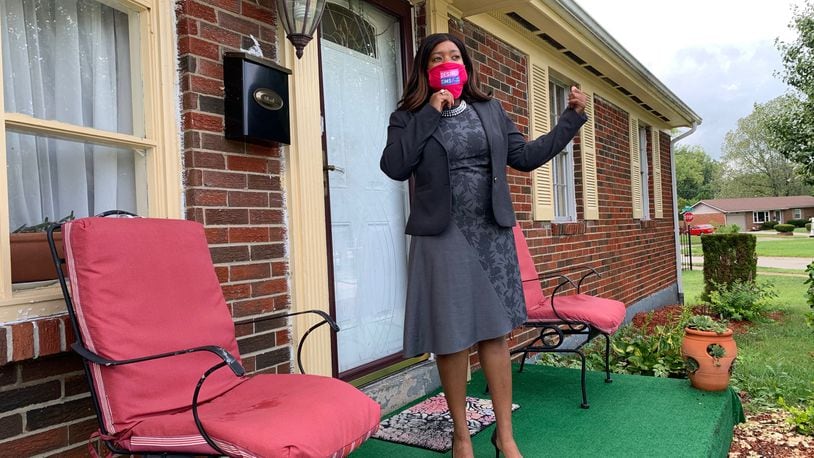 Democrat Desiree Tims lives in a West Dayton house that her grandfather bought after he left the cotton fields of Alabama for the steel mills of Ohio.