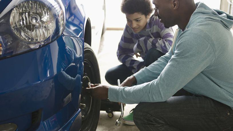 Continue learning about best practices and the rules of the road whether that be a refresher on what you learned back in driving school or something completely new, like changing a tire. Contributed photo