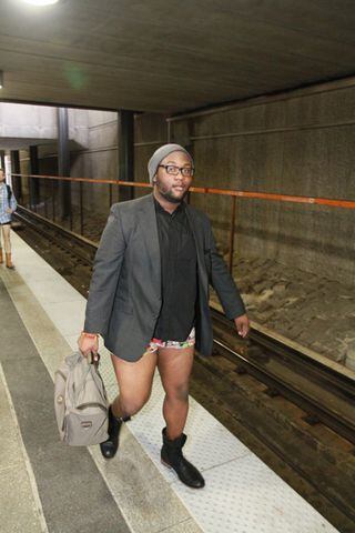 No Pants Subway Ride Atlanta 2013