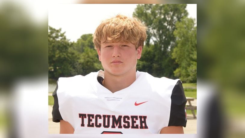 Lucas Berner is the Athlete of the Week from Tecumseh High School. CONTRIBUTED