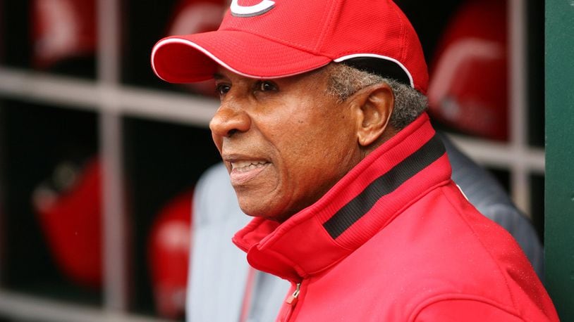 If serving as a designated hitter was good enough for Hall of Famer Frank Robinson toward the end of his magnificent career, it should be good enough for the National League. Staff photo by Greg Lynch