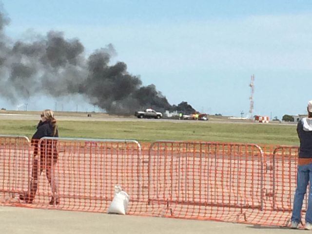 Travis AFB air show crash