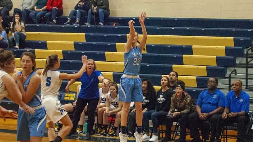 Legacy Christian’s Emma Hess on Monday was named Division IV player of the year in Ohio by the Ohio Prep Sportswriters Association. Jeff Gilbert/CONTRIBUTED