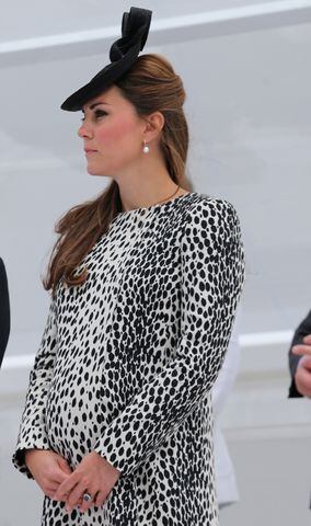 Kate Middleton attends a Princess Cruises ship naming ceremony