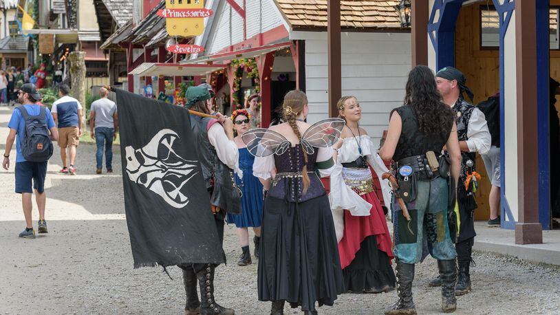 The 33rd Annual Ohio Renaissance Festival ran Saturdays, Sundays, and Labor Day Monday for nine weekends — Sept. 3 through Oct. 30, 2022 at Renaissance Park in Harveysburg in Warren County. TOM GILLIAM / CONTRIBUTING PHOTOGRAPHER