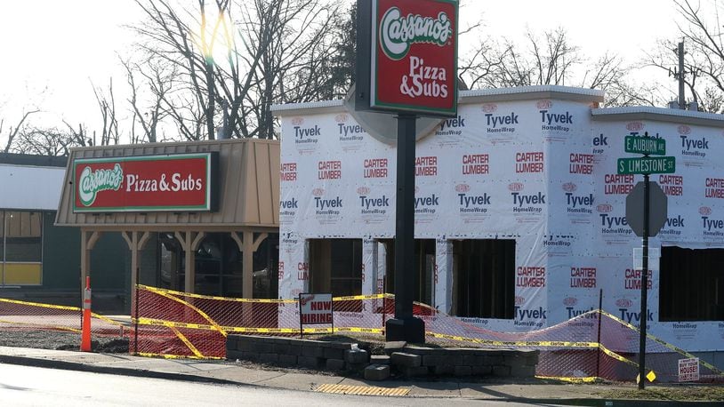 Cassanos is building a new store right next to its existing location on South Limestone, then plans to close the existing store. BILL LACKEY/STAFF
